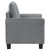 Coaster CHAIR Grey Upholstered
