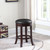 Coaster Aboushi Swivel Counter Height Stools with Upholstered Seat Brown Set of 2