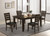 Coaster Dalila 5 PC DINING SET Brown