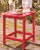 Ashley Sundown Treasure Turquoise 2 Outdoor Chairs with End Table