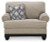 Ashley Elbiani Alloy Chair and Ottoman