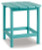 Ashley Sundown Treasure Driftwood 2 Outdoor Chairs with End Table