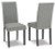 Ashley Kimonte Ivory 2-Piece Dining Room Chair