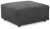 Ashley Edenfield Charcoal 3-Piece Sectional with Ottoman