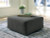 Ashley Edenfield Charcoal 3-Piece Sectional with Ottoman