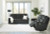 Ashley Martinglenn Ebony Sofa, Loveseat and Recliner