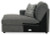 Ashley Edenfield Charcoal 3-Piece Sectional with LAF Sofa / RAF Chaise and Ottoman