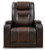 Ashley Composer Brown 3-Piece Home Theater Seating