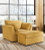 Ashley Keerwick Teal Sofa, Loveseat, Chair and Ottoman