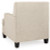 Benchcraft Claredon Linen Chair and Ottoman