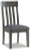 Ashley Hallanden Two-tone Gray 2-Piece Dining Room Chair