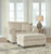 Benchcraft Haisley Ivory Sofa, Loveseat, Chair and Ottoman