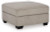 Ashley Claireah Umber 3-Piece Sectional with Ottoman