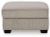 Ashley Claireah Umber 3-Piece Sectional with Ottoman