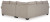 Ashley Claireah Umber 2-Piece Sectional with Ottoman 90603/49/55/11