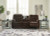 Ashley Soundwave Chocolate Sofa, Loveseat and Recliner