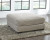 Benchcraft Ardsley Pewter 3-Piece Sectional with LAF Chaise / RAF Loveseat and Ottoman