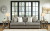 Ashley Soletren Stone Sofa, Loveseat, Chair and Ottoman