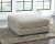 Benchcraft Ardsley Pewter 3-Piece Sectional with LAF Sofa / RAF Loveseat and Ottoman