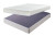 Ashley Chime 8 Inch Memory Foam White King Mattress with Better than a Boxspring Foundation