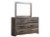 Ashley Drystan Multi Queen Panel Bed with 4 Storage Drawers with Mirrored Dresser, Chest and Nightstand