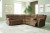 Ashley Partymate Brindle 2-Piece Sectional with Recliner