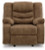 Ashley Partymate Brindle 2-Piece Sectional with LAF Loveseat / RAF Loveseat and Recliner