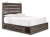 Ashley Drystan Multi Queen 2 Drawer Storage Panel Bed with Mirrored Dresser and Chest
