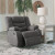 Ashley Partymate Slate 2-Piece Sectional with Recliner