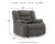 Ashley Partymate Slate 2-Piece Sectional with Recliner