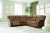 Ashley Partymate Slate 2-Piece Sectional with LAF Loveseat / RAF Loveseat and Recliner