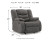 Ashley Partymate Slate 2-Piece Sectional with LAF Loveseat / RAF Loveseat and Recliner