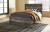 Ashley Wynnlow Gray Queen Panel Bed with Mattress