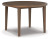 Ashley Germalia Brown Outdoor Dining Table and 2 Chairs