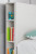 Ashley Aprilyn White Twin Bookcase Headboard with Dresser and 2 Nightstands