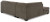 Ashley Mahoney Chocolate 2-Piece Sectional with LAF Sofa / RAF Chaise and Ottoman