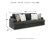 Ashley Karinne Smoke Sofa, Loveseat, Chair and Ottoman