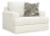 Ashley Karinne Linen Chair and Ottoman