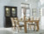 Ashley Galliden Light Brown Dining Table and 4 Chairs