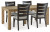Ashley Galliden Light Brown Dining Table and 4 Chairs