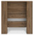 Ashley Aprilyn White Twin Bookcase Bed with Dresser