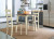 Ashley Woodanville Cream Brown Dining Table and 2 Chairs