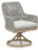 Ashley Seton Creek White Outdoor Dining Table and 4 Chairs