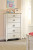 Ashley Willowton Whitewash Twin Panel Headboard with Mirrored Dresser, Chest and 2 Nightstands