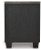Ashley Foyland Black Brown Queen Panel Storage Bed with Mirrored Dresser, Chest and Nightstand