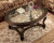 Ashley Norcastle Dark Brown Coffee Table with 2 End Tables