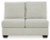 Benchcraft Lowder Stone 5-Piece Sectional with Ottoman