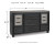 Ashley Foyland Black Brown Queen Panel Storage Bed with Dresser