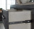 Ashley Foyland Black Brown King Panel Storage Bed with Mirrored Dresser, Chest and 2 Nightstands