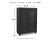 Ashley Foyland Black Brown King Panel Storage Bed with Mirrored Dresser, Chest and 2 Nightstands